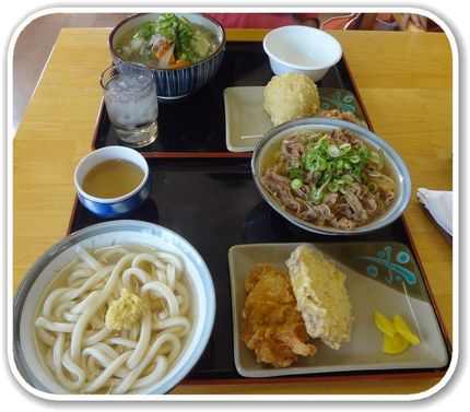 ＊豚汁うどん・鶏のから揚げ・竹...