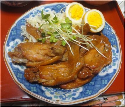 ＊鶏手羽先の圧力鍋煮 ちょっと...