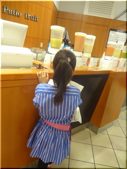 大好きなフレッシュジュースです...