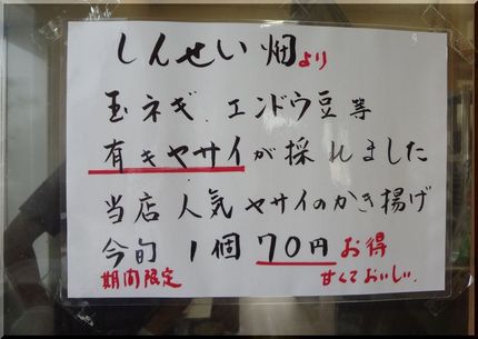 リベンジ、冷かけ+かき揚　　　...