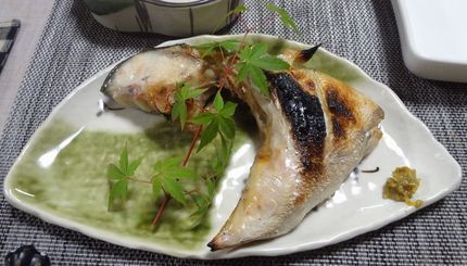 ＊カンパチかま塩焼き 夏に塩焼...