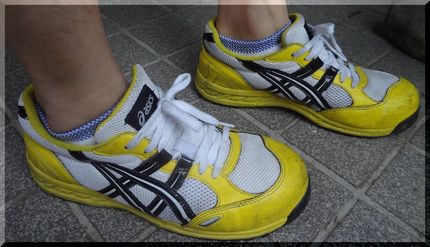 asicsの安全靴！