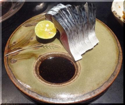 *〆サバ これも身が深くて美味...