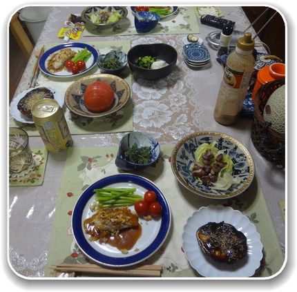 季節魚のカリカリおかきソテー ...