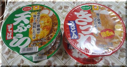 年越し蕎麦とうどんをお昼に　(...