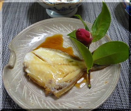 ＊カワハギの煮つけ