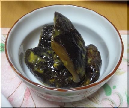 ＊しいたけの辛し漬け 肉厚のし...