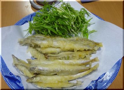 *いかなごの天ぷら 海鮮食堂 ...