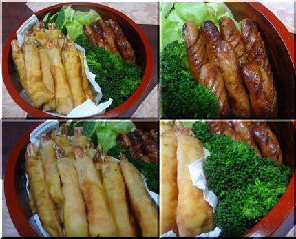 ②段目 ・海老の春巻き揚げ ・...