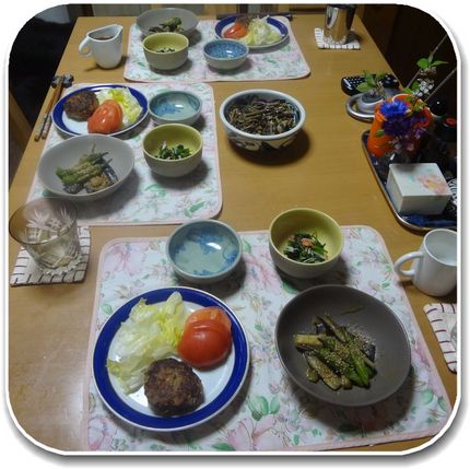 平凡な晩御飯－014/4/11...