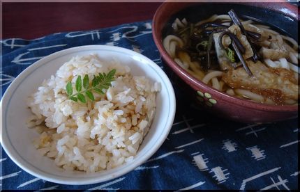 鯛飯で家ランチ－2014/4/...
