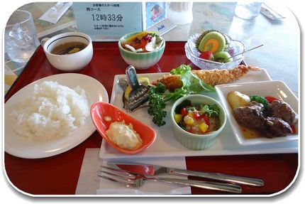 海老フライ、牛肉一口ソテー、海...