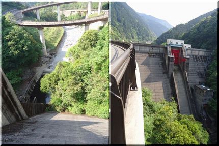 下流をみると、ループ橋。 これ...