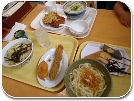 かけ小2、中1、天ぷら2、ミン...