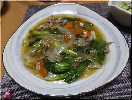 ＊八宝菜風 豚バラ肉、玉ねぎ、...