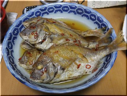 ＊小鯛の南蛮漬け