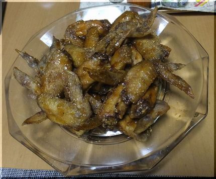 ＊名古屋「風」鶏手羽先の唐揚げ