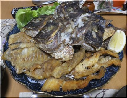 じゃこやの「鯛の兜揚げ」－20...