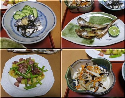 *このしろのきずし *ハタハタ...
