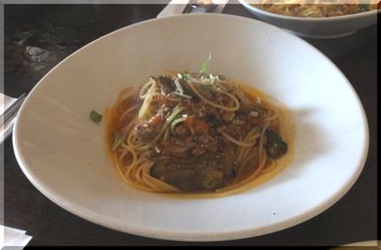 *本日のパスタから「いろいろ野...