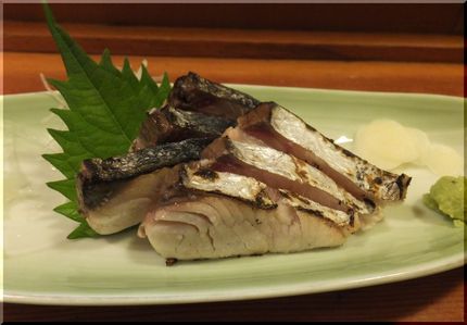 ＊鰆の塩たたき これがまたまた...