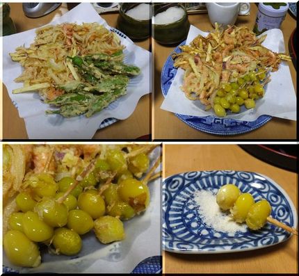 ＊かき揚げ　天つゆで 瀬戸内海...
