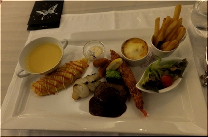 「お子様ランチ」、姫のdinn...