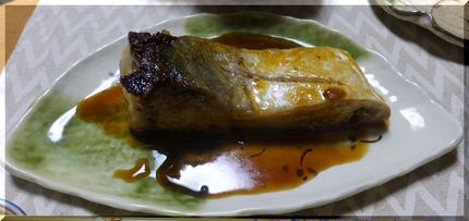 ＊オリーブ鰤の照り焼き 大きく...