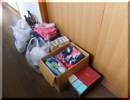 断捨離、時間切れ！　(~_~メ...
