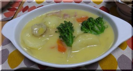 ＊クリームシチュー ホタテ、海...
