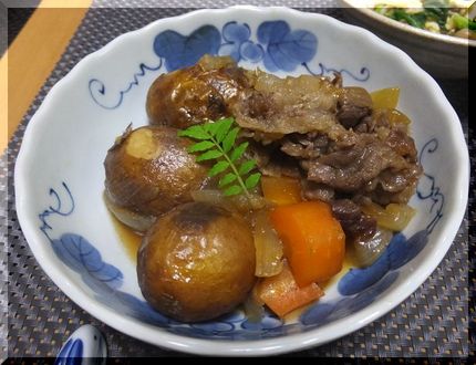 ＊丸々新じゃがで肉じゃが 小さ...
