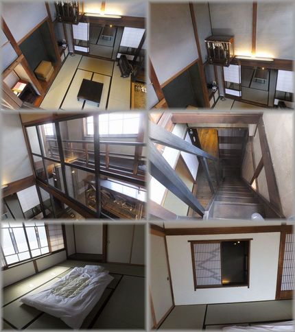 漆喰壁で、中部屋は吹き抜け! ...