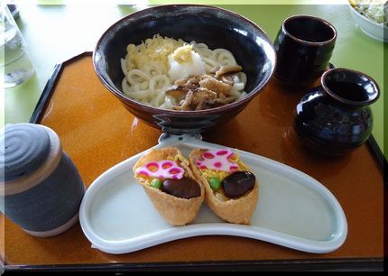 *柚子ぶっかけうどん セット ...