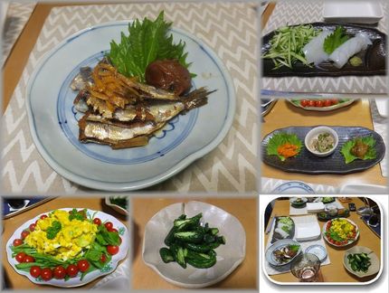 ＊鰯の土生姜・梅干しとたいたん...