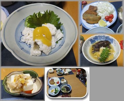 ＊鱧の湯引き（辛子酢味噌で） ...