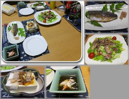 ＊鯵の干物 ＊親鶏かしわのキャ...