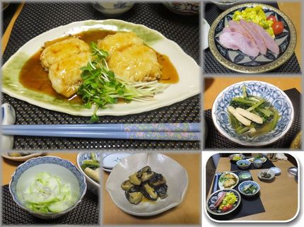 ＊鱧の照り焼き ＊ハムとナンキ...