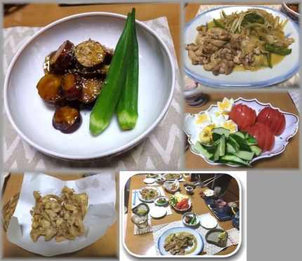 ＊甘味噌で絡めた揚げサツマイモ...