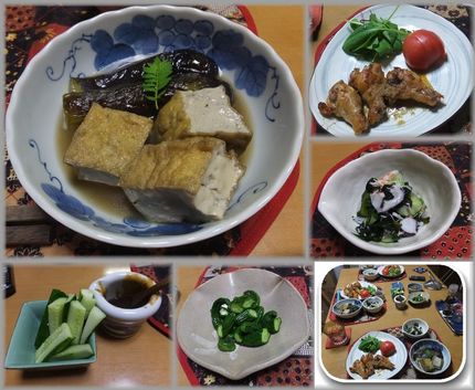 ＊お茄子と厚揚げのたいたん ＊...
