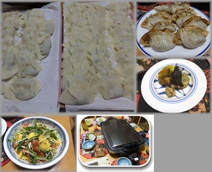 ＊餃子：キャベツ、豚ミンチ、土...
