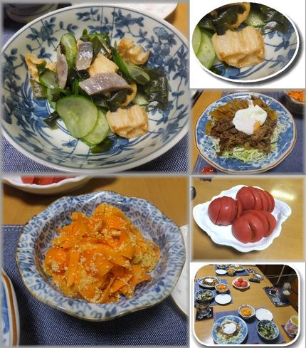 ＊お酢の物（秋刀魚のきずし、蓮...