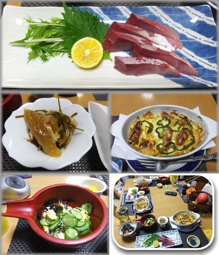 ＊天然ハマチのお造り ＊松前漬...