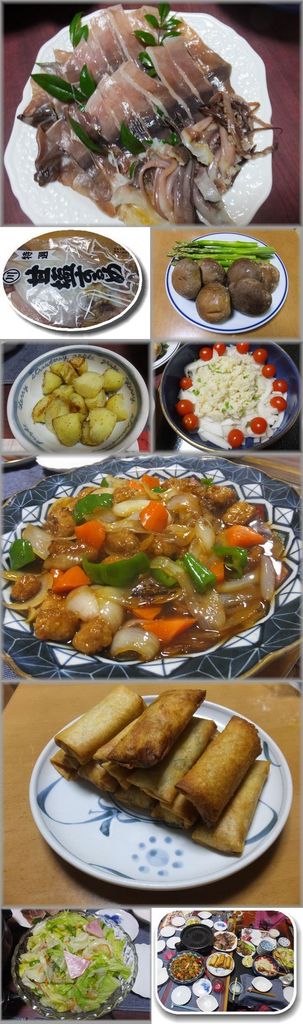 ＊イカ焼き：ババショフのお友達...