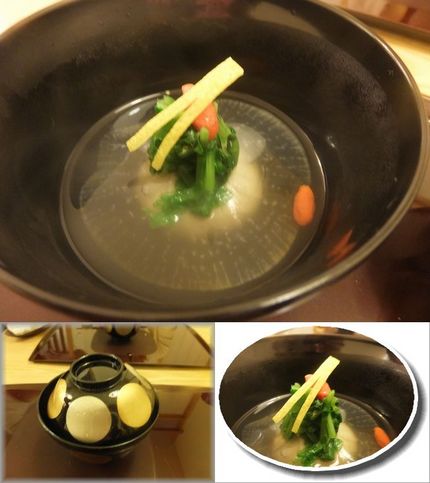 *椀もの 牡蠣のつみれ。これま...