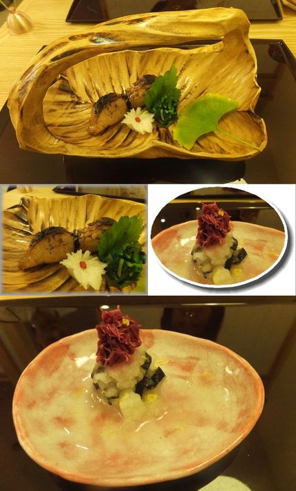 *焼きものとお酢の物 ・鰆の七...