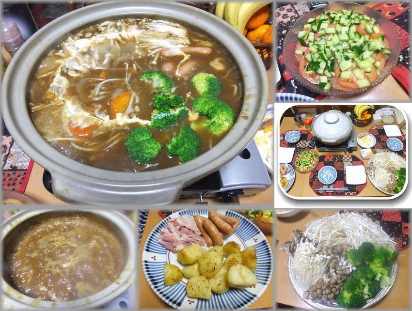 ＊カレー鍋 （鶏肉、シャウエッ...