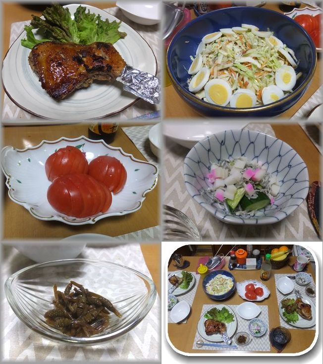 ＊骨付き鶏　親と若 ＊コールス...