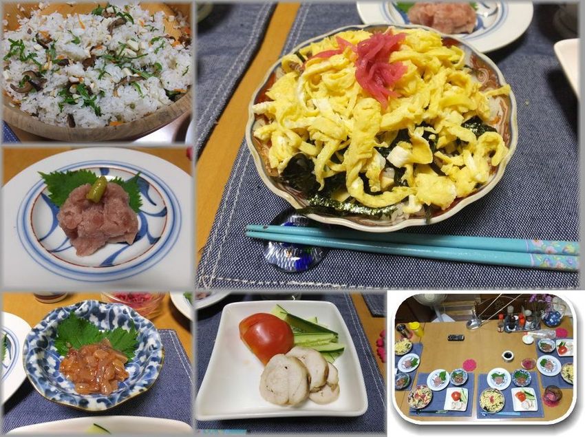 ＊バラ寿司（高野豆腐、人参、椎...