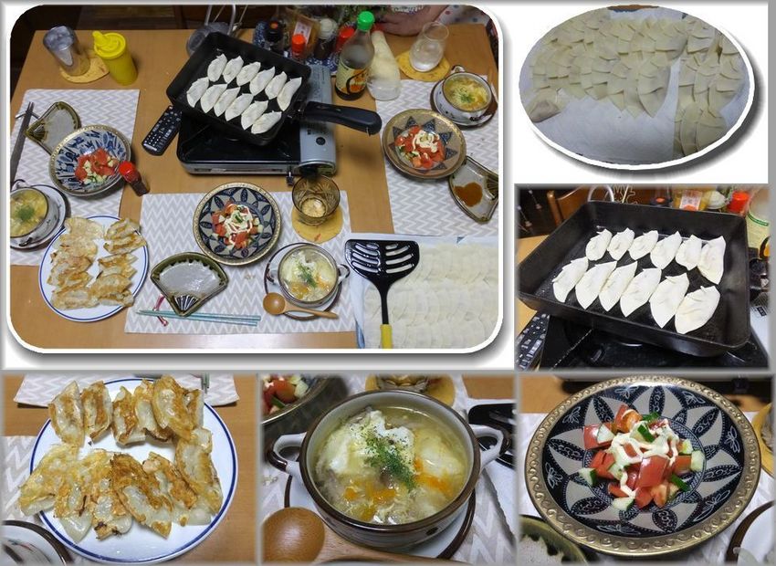 ＊餃子 ＊中華風野菜スープ （...