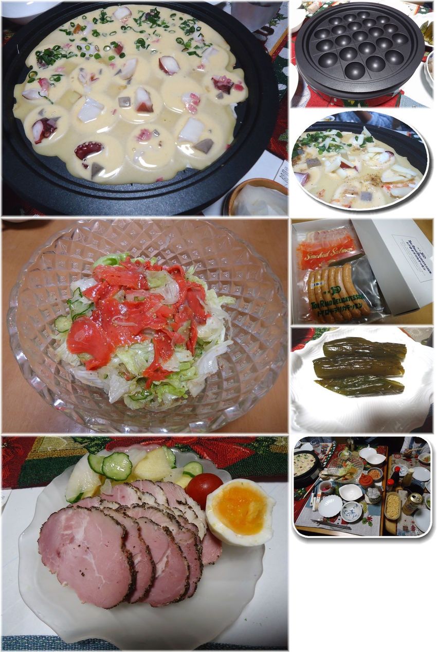 *たこ焼き たこ、お蒟蒻、竹輪...